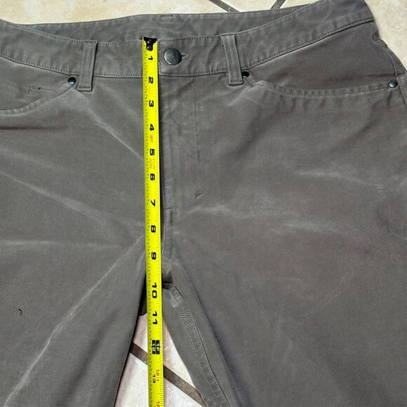Lululemon ABC Obsidian Gray Slim Fit Chino Pants Mens 34x31 READ - Picture 5 of 12